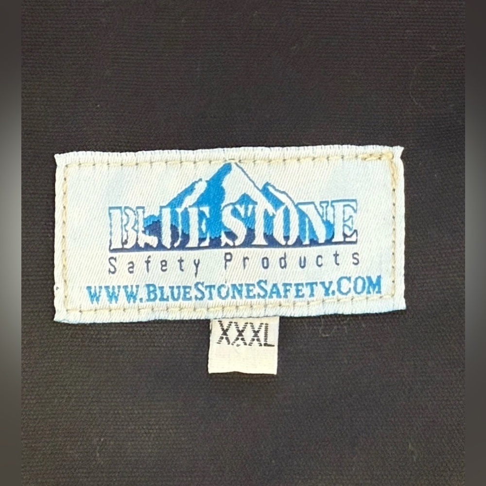 Blue Stone Safety Vest Mens XXXL Black Utility Tactical Security Concealed Carry - Picture 4 of 8